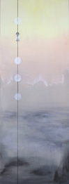 Diode, Acrylic on Canvas, 12 x 32", 2010